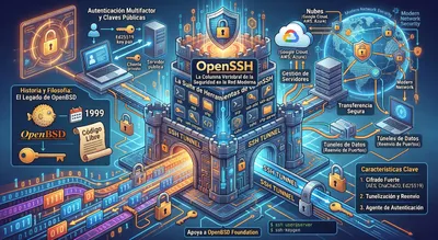 OpenSSH: La sencilla pero potente herramienta que mantiene seguras nuestras conexiones